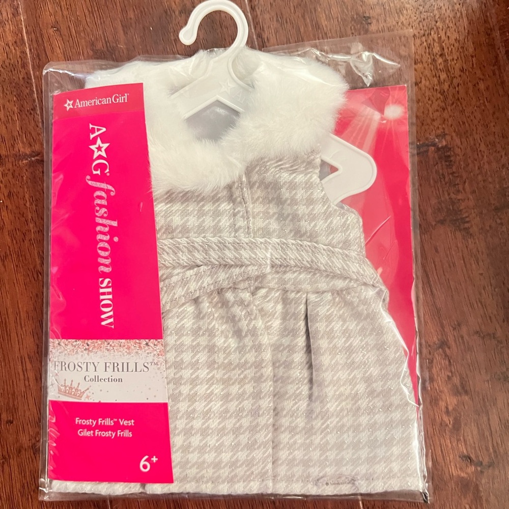 American Girl Frosty Frills Vest